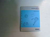 Volvo Penta Workshop Manual "NC" Models Electrical and Ignition OEM 7788887-3
