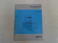 Volvo Penta Workshop Manual "MD" Models DPX Lower Gear Unit OEM 7735296-1 1994