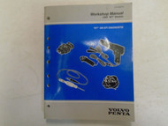 Volvo Penta Workshop Manual "WT" Models GM EFI Diagnostic OEM P/N 3850078 1999