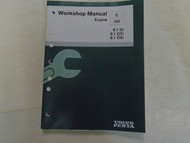 Volvo Penta Workshop Manual Engine C2(0) 8.1Gi/GXi/OSi VPA7748089 Boat 2007 OEM