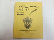 Waukesha ROILINE Model 540 844 Engines Service Repair Shop Manual FACTORY OEM