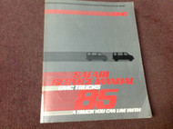 1985 GMC Light Duty Truck Safari Models Shop Repair Service Manual 85 FACTORY