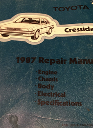 1987 Toyota Cressida Service Shop Repair Workshop Manual OEM Factory RARE