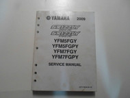 2009 Yamaha Grizzly 550 700 FI YFM5FGY YFM5FGPY YFM7FGY YFM7FGPY Service Manual