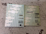 1988 CHEVY CHEVROLET CAMARO Service Shop Repair Manual Set Factory Worn
