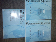 2006 FORD RANGER TRUCK Service Shop Repair Manual Set W Wiring Diagram OEM Book