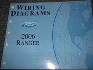2006 Ford Ranger TRUCK Electrical Wiring Diagrams Service Shop Manual EWD