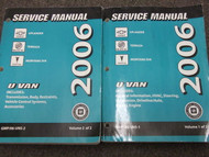 2006 Chevy Uplander Buick Terraza Pontiac Montana SV6 Service Repair Manual Set