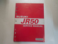 1997 Suzuki JR50 Service Repair Shop Manual WORN BOOK 97 FACTORY OEM DEALERSHIP