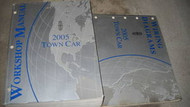 2005 LINCOLN TOWN CAR Service Shop Repair Manual Set W WIRING DIAGRAM OEM