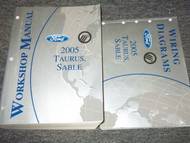 2005 Ford Taurus & Mercury Sable Service Shop Repair Manual Set W ELECTRICAL BK