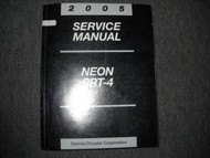 2005 Dodge Neon SRT-4 Shop Service Repair Manual OEM FACTORY DEALERSHIP MOPAR
