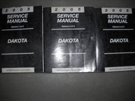 2005 DODGE DAKOTA TRUCK 2WD 4WD Service Repair Shop Manual Set OEM 05 DEALERSHIP