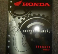 2005 05 Honda TRX250EX ATV TRX SPORTRAX Service Repair Shop Manual OEM NEW