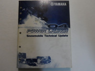 2004 Yamaha Power Launch Snowmobile Technical Update Manual FACTORY OEM BOOK 04