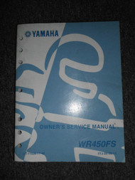 2004 Yamaha Motorcycle WR450FS Service Repair Shop Manual OEM FACTORY Book