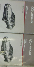 1999 LEXUS ES300 ES 300 Service Repair Shop Manual Set DEALERSHIP 99 BOOK NEW