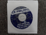 2004 POLARIS FRONTIER Service Repair Shop Manual CD FACTORY OEM 04 NEW