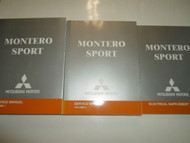 2004 MITSUBISHI MONTERO SPORT Service Shop Repair Manual FACTORY BOOK 04 3V SET
