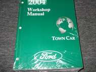 2004 LINCOLN TOWN CAR Service Shop Repair Manual FACTORY NEW BOOK 04 FORD