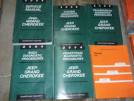 2004 JEEP GRAND CHEROKEE Service Shop Repair Manual Set OEM FACTORY 04 BOOK