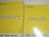 2004 Hyundai Santa Fe Service Repair Shop Workshop Manual SET W Wiring Diagram