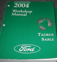 2004 Ford Taurus Mercury Sable Service Shop Repair Manual OEM DEALERSHIP 2004