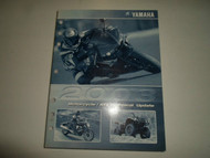 2003 Yamaha Motorcycle ATV Technical Update Manual FACTORY OEM BOOK 03 DEAL