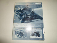 2003 Yamaha Motorcycle ATV Technical Update Manual FACTORY OEM 03 BOOK DAMAGED