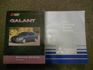 2003 MITSUBISHI Galant Technical Bulletins Service Repair Shop Manual SET OEM x