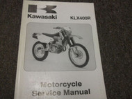 2003 Kawasaki KLX400R KLX 400 R Service Repair Shop Manual OEM 03 FACTORY x