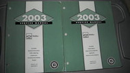 2003 Chevrolet Chevy MALIBU Service Shop Repair Manual Set FACTORY BRAND NEW