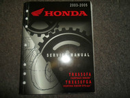 2003 2004 2005 Honda TRX650FA TRX650FGA Service Repair Factory Manual OEM NEW