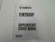 2002 Yamaha YFM250XP Supplementary Service Manual FACTORY OEM BOOK 02