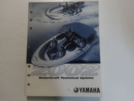 2002 Yamaha Watercraft Technical Update Manual FACTORY OEM BOOK 02 STAINED