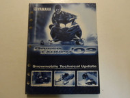 2002 Yamaha Snowmobile Power Launch Technical Update Manual FACTORY OEM BOOK 02