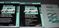 2002 TOYOTA PRIUS Service Shop Repair Manual Set OEM 02 W EWD FACTORY BOOK