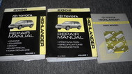 2002 TOYOTA HIGHLANDER Service Shop Repair Manual Set W Wiring Diagram Book EWD