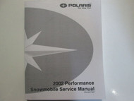 2002 Polaris PERFORMANCE INDY Edge XC SP XCR Service Repair Shop Manual 02 x