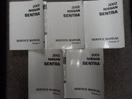 2002 Nissan Sentra Service Repair Shop Manual 5 VOLUME SET FACTORY OEM BOOKS NEW