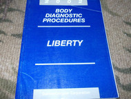 2002 JEEP LIBERTY BODY Service Shop Repair Manual OEM DIAGNOSTICS BOOK 02
