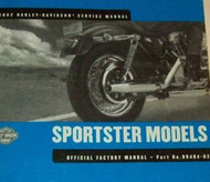 2002 Harley Davidson Sportster XLH Models Shop Repair Service Manual NEW 2002