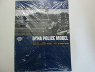 2002 Harley Davidson Dyna Police Model Service Repair Shop Manual Supplement NEW