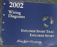 2002 FORD EXPLORER SPORT TRAC Electrical Wiring Diagrams Service Manual EWD 02