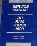 2002 DODGE RAM TRUCK 1500 Shop Service Repair Manual FACTORY BOOK OEM MOPAR