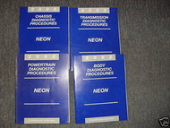 2002 DODGE NEON Diagnostics Procedures Service Shop Repair Manual SET