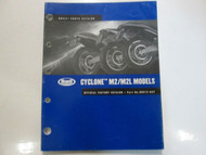 2002 Buell Cyclone M2 M2L Models Parts Catalog Manual Factory NEW Book