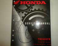 2002 2003 Honda TRX400FW FOURTRAX FOREMAN 400 Service Repair Manual BRAND NEW