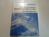 2001 Yamaha VX700F SX700F MM700F VT700F VX700DXF Service Repair Manual NEW OEM