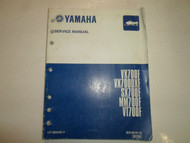 2001 Yamaha VX700F VX700DXF SX700F MM700F VT700F Service Manual WORN EDGES OEM